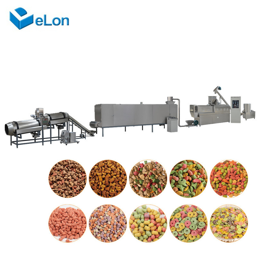 factory supplier dog food making machine pet food extruder automatic dog chews extruder