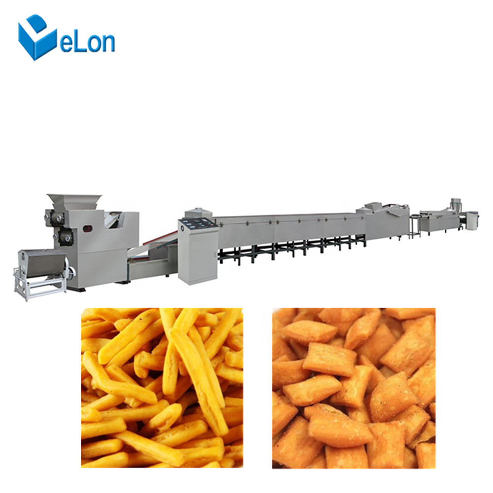 chin chin making machine line   fryed snacks production line  cutting machine