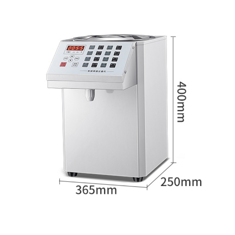 popular Bubble Tea shop Equipment  8L Sugar Dispenser Fructose Quantitative machine Automatic Fructose Syrup dispenser