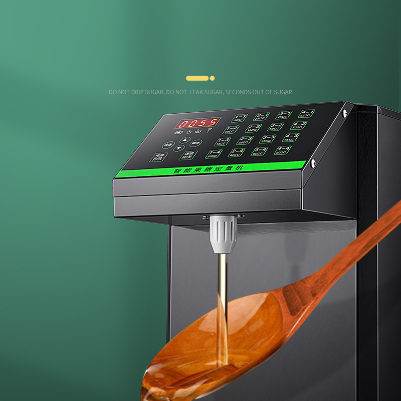 popular Bubble Tea shop Equipment  8L Sugar Dispenser Fructose Quantitative machine Automatic Fructose Syrup dispenser