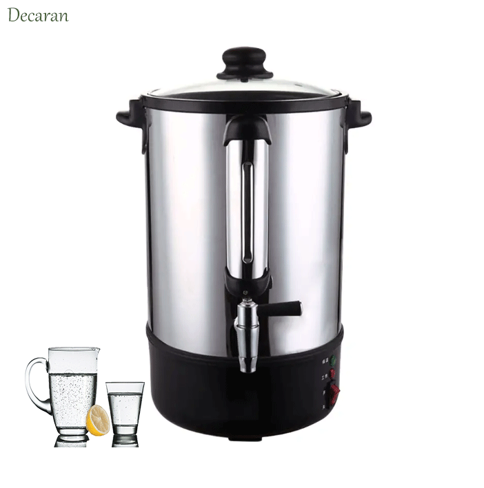 Coffee Urn Dispenser Commercial Catering Coffee Hot Water Boiler Urn Coffee Percolator Stainless Steel Drinking Water Boiler