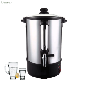 Coffee Urn Dispenser Commercial Catering Coffee Hot Water Boiler Urn Coffee Percolator Stainless Steel Drinking Water Boiler