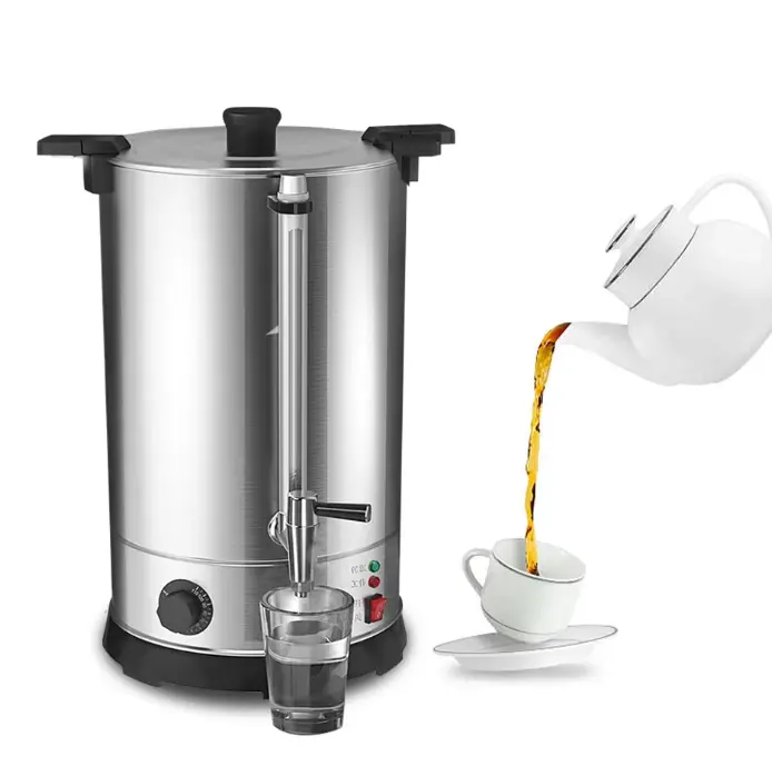 large capacity commercial use double warm layer stainless steel water boiler electric kettle electric tea water boiler urn