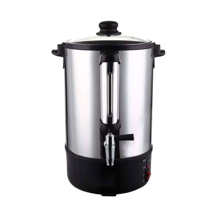 good quality commercial use electric water tea kettle coffee urn thickness kepp warm stainless steel heating water boiler