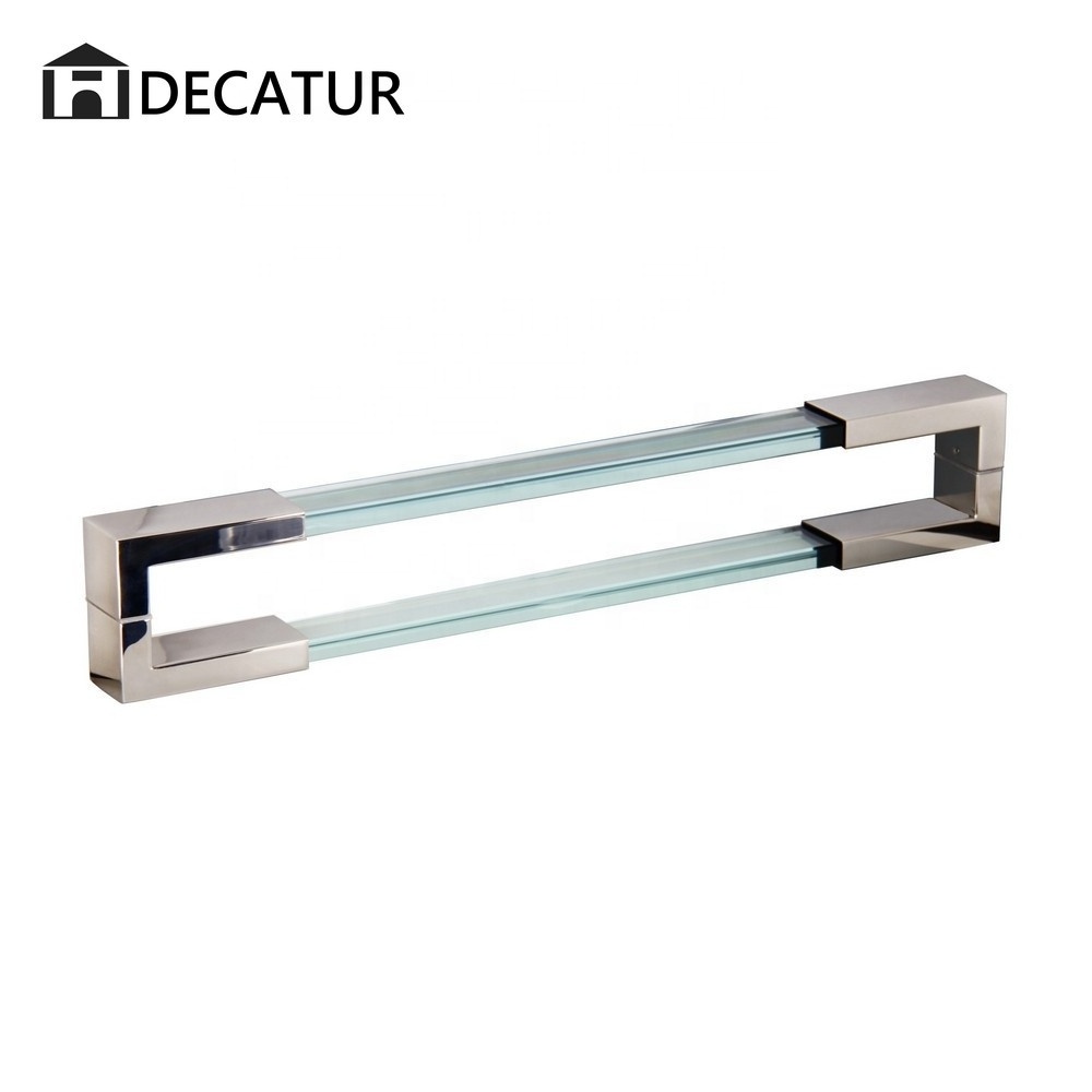 Stainless Steel Double Side Glass Door Handle