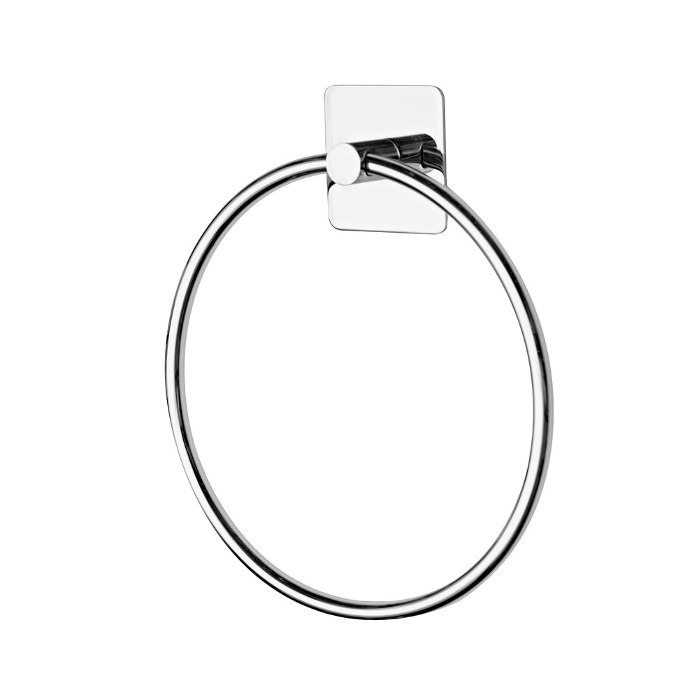 Self Adhesive Stainless steel towel ring hanging rack