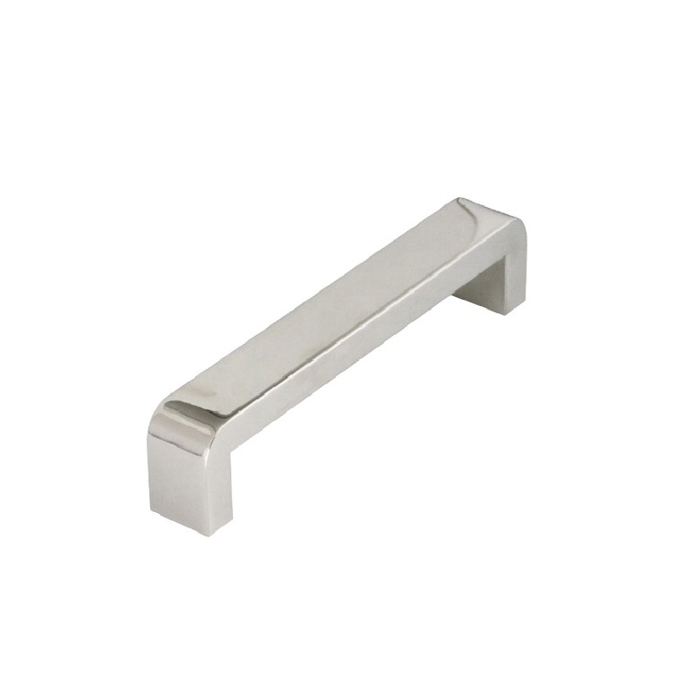 Stainless Steel Furniture Kitchen Wardrobe Shoebox Cabinet Knobs Closet Door Drawer Pull Handles Hardware Silvery