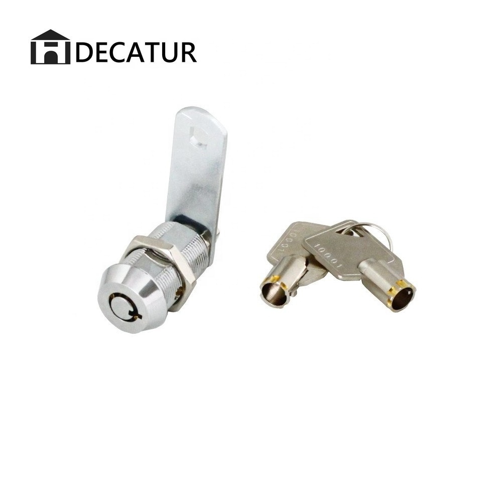 Zinc Die Cast Tubular Key Push Lock