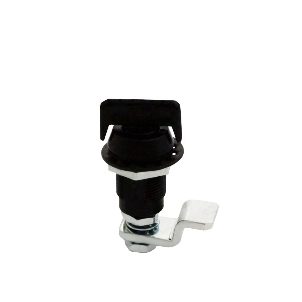 Quarter turn adjustable locking compression latch