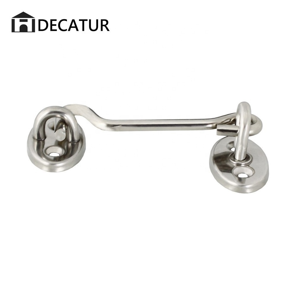 Stainless steel Cabinet Hook Eye Catch Latch