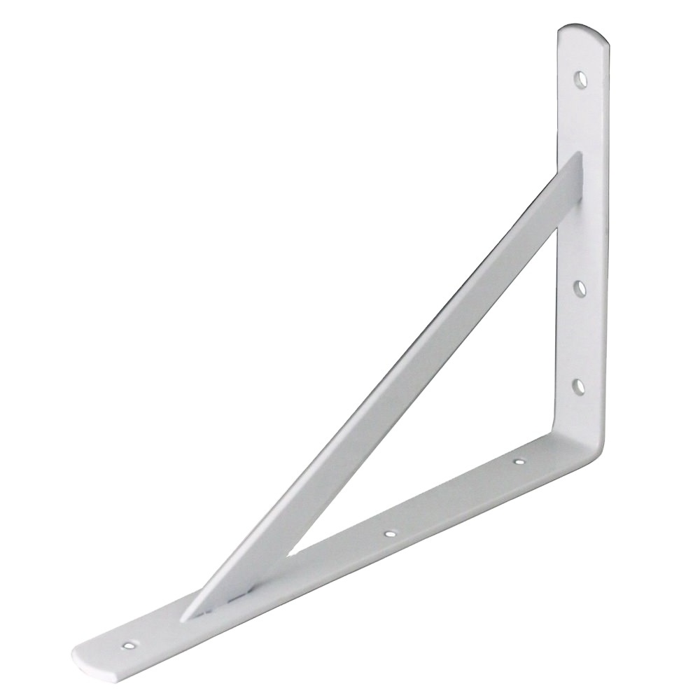 Steel L Shaped Shelf Support Triangle Wall Bracket