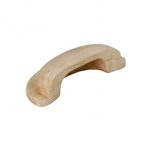 Furniture Cabinet Maple Wood Cup Pull With Insert