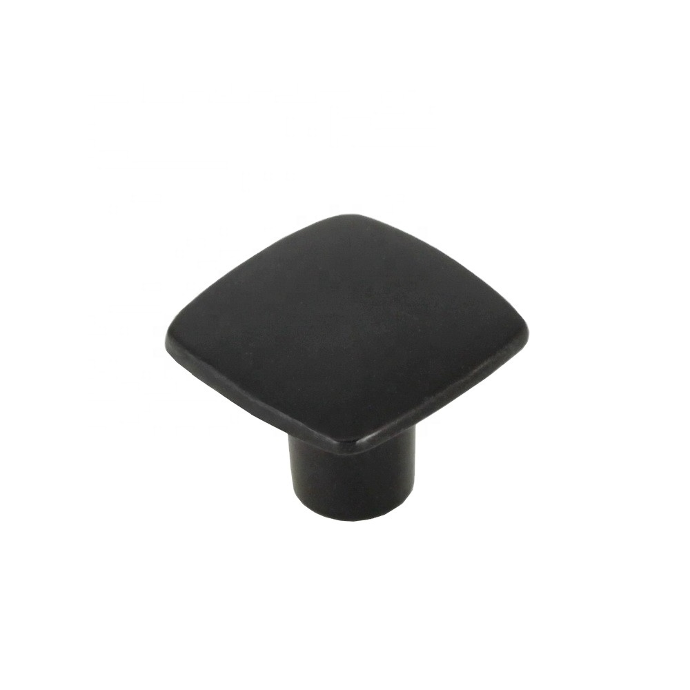 Zinc Alloy Mid-Century Furniture Cabinet Drawer Square Knob