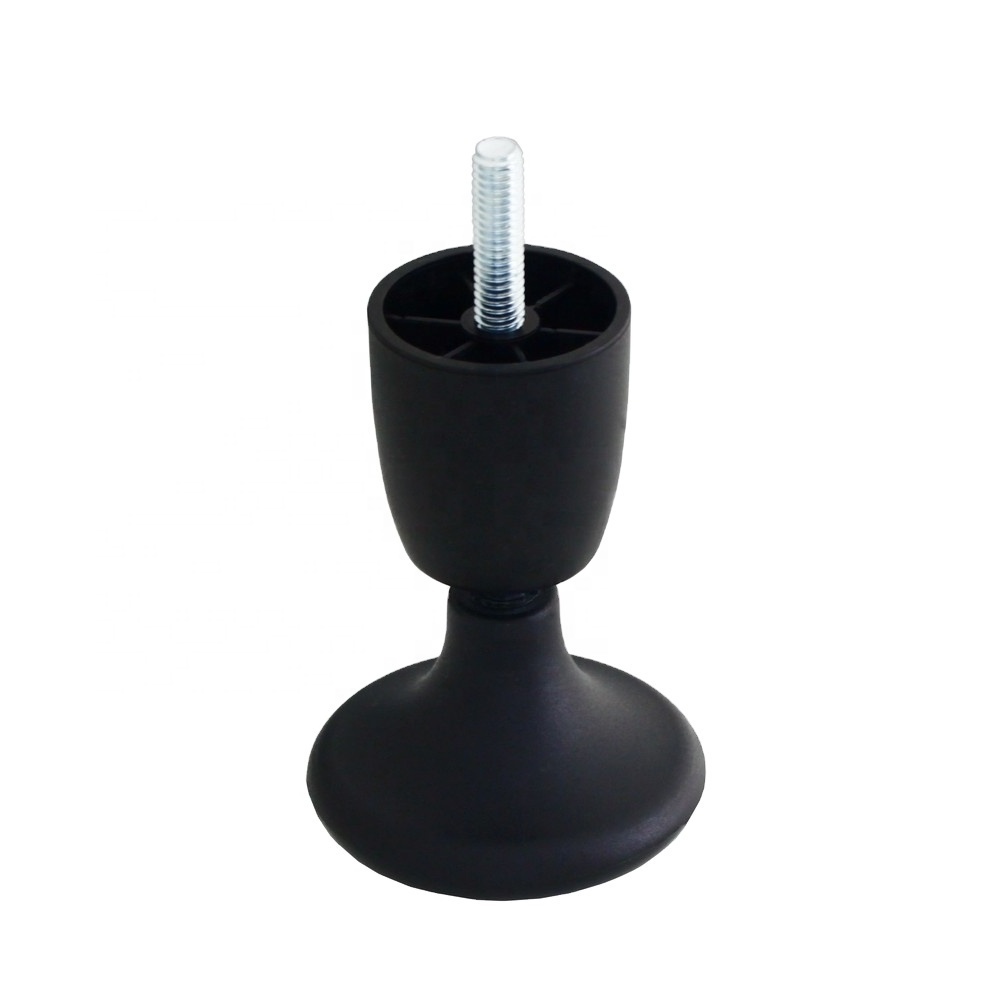 Plastic Adjustable Glide Leveling Foot With Screw For Tabla And Chair