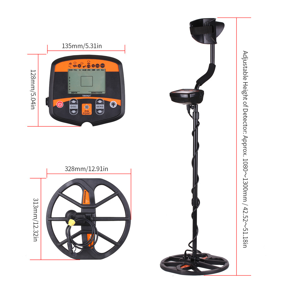 BEST Gold Detector Wholesale Metal Detector TX-960 high sensitivity ground metal detector gold treasure hunter