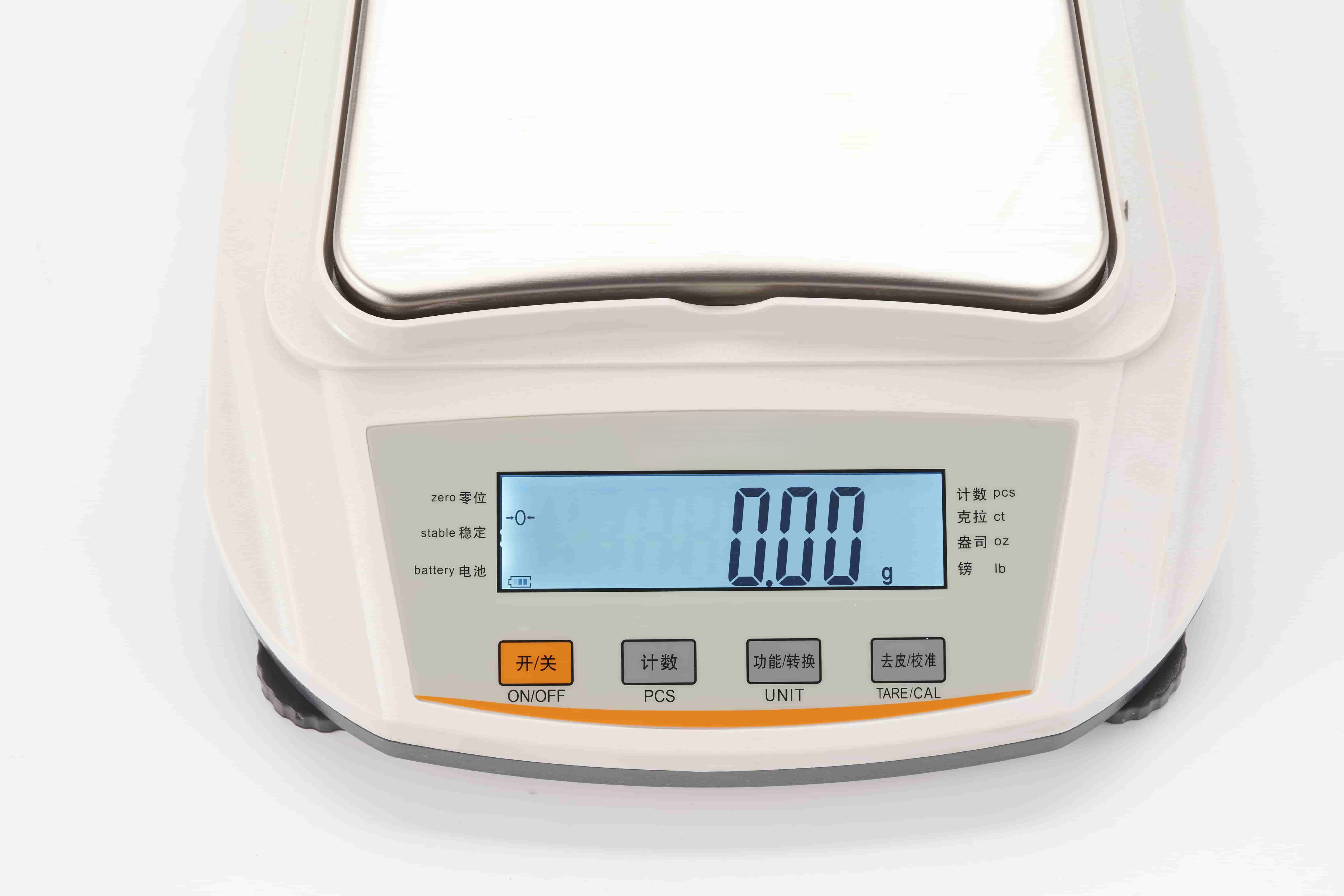 0.01g 100g dual LCD display weight scale