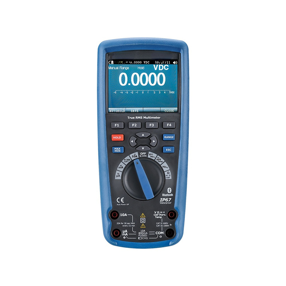 DECCA DC-9987 50,000 counts Professional True RMS Industrial Multimeter data logger , rechargeable digital multimeter for sale