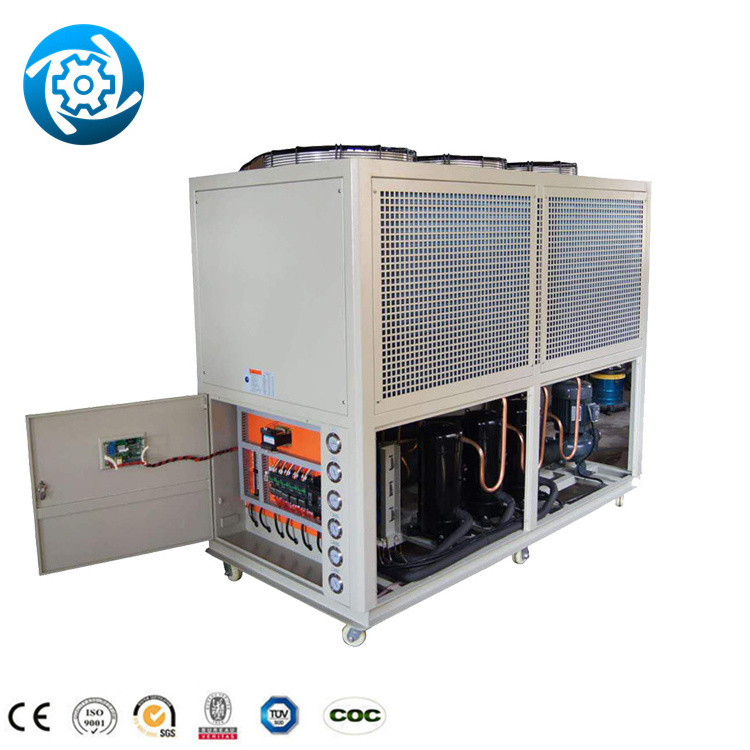 Casting Industrial Machine Price 100 200 Ton Air Cooled Screw Water Chiller