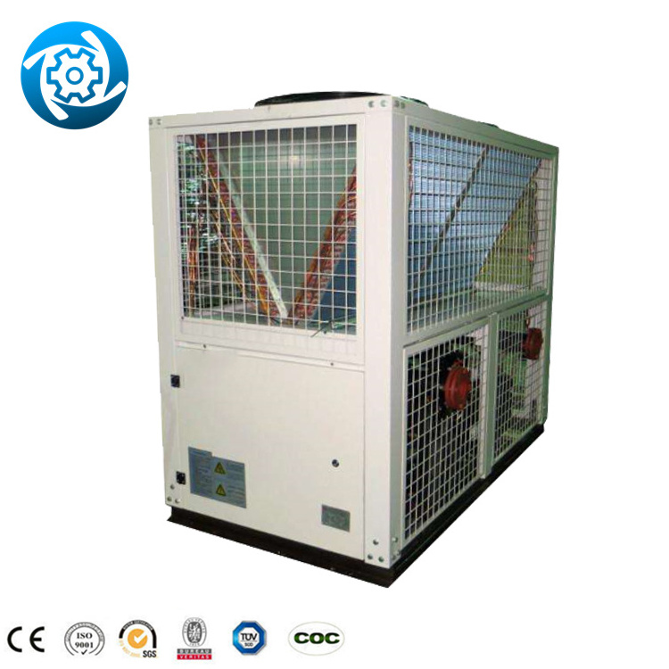 Casting Industrial Machine Price 100 200 Ton Air Cooled Screw Water Chiller