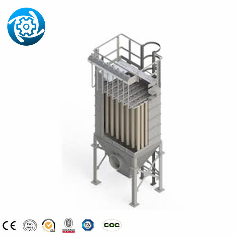 Dmc 22Kw Cyclone Baghouse Cartridge Filter Dust Collector Dust Removal Equipment Wood Sawdust  Dust Collector For Ceramic Powder