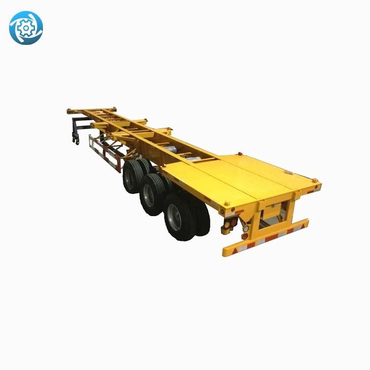 3 Axles 20Ft 30Ft 40Ft Container Tanker Trailer Molasses Bulk Liquid Tank Waste Water Flatbed Semi Trailer With Headboard