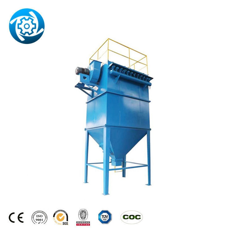 Dmc 22Kw Cyclone Baghouse Cartridge Filter Dust Collector Dust Removal Equipment Wood Sawdust  Dust Collector For Ceramic Powder