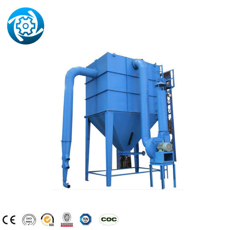 Dmc 22Kw Cyclone Baghouse Cartridge Filter Dust Collector Dust Removal Equipment Wood Sawdust  Dust Collector For Ceramic Powder