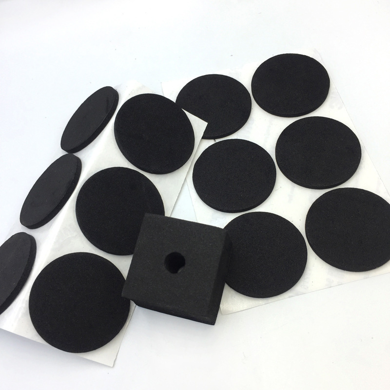 2024 New Logistics Packaging Protective Buffer Material Circular EVA Foam with Double sided Adhesive Spacer