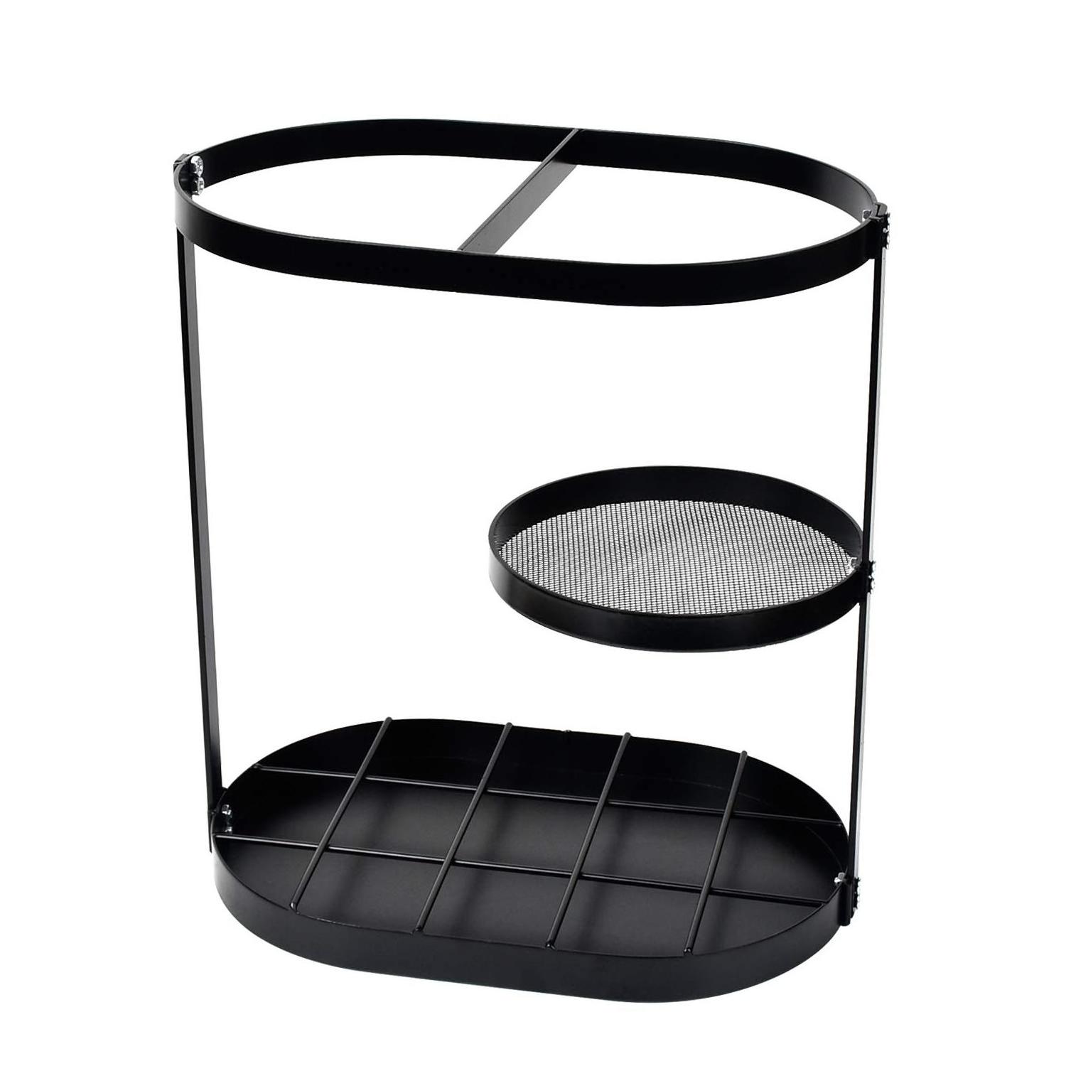 Bucket Shelf Freestanding Entryway Base Drip Tray Long Short Folding Umbrella For Home Office  Assembled Umbrella Storage Holder