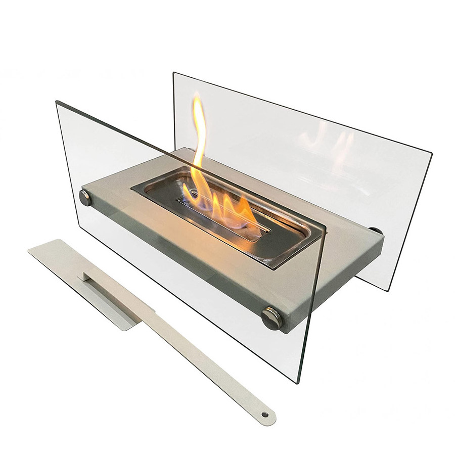 Wholesale Smokeless Mini Tabletop Portable Ethanol Fireplace Fire Pits Propane Fire Concrete Bowl