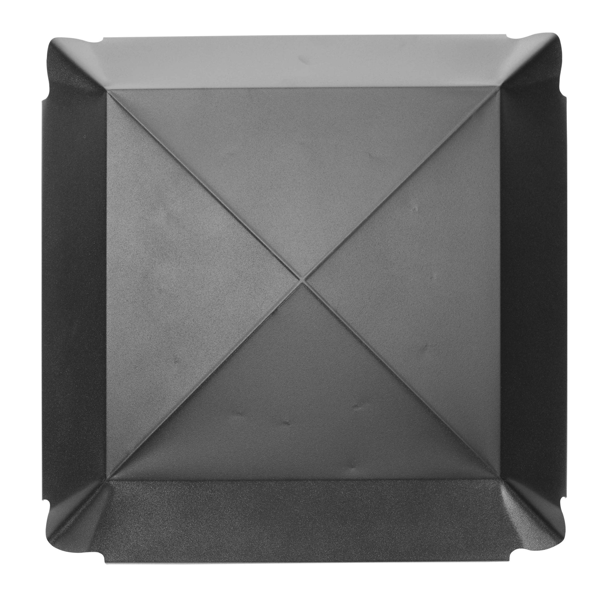 Black Galvanized Metal Single Flue Chimney Cover Black Galvanized Iron Chimney Cover