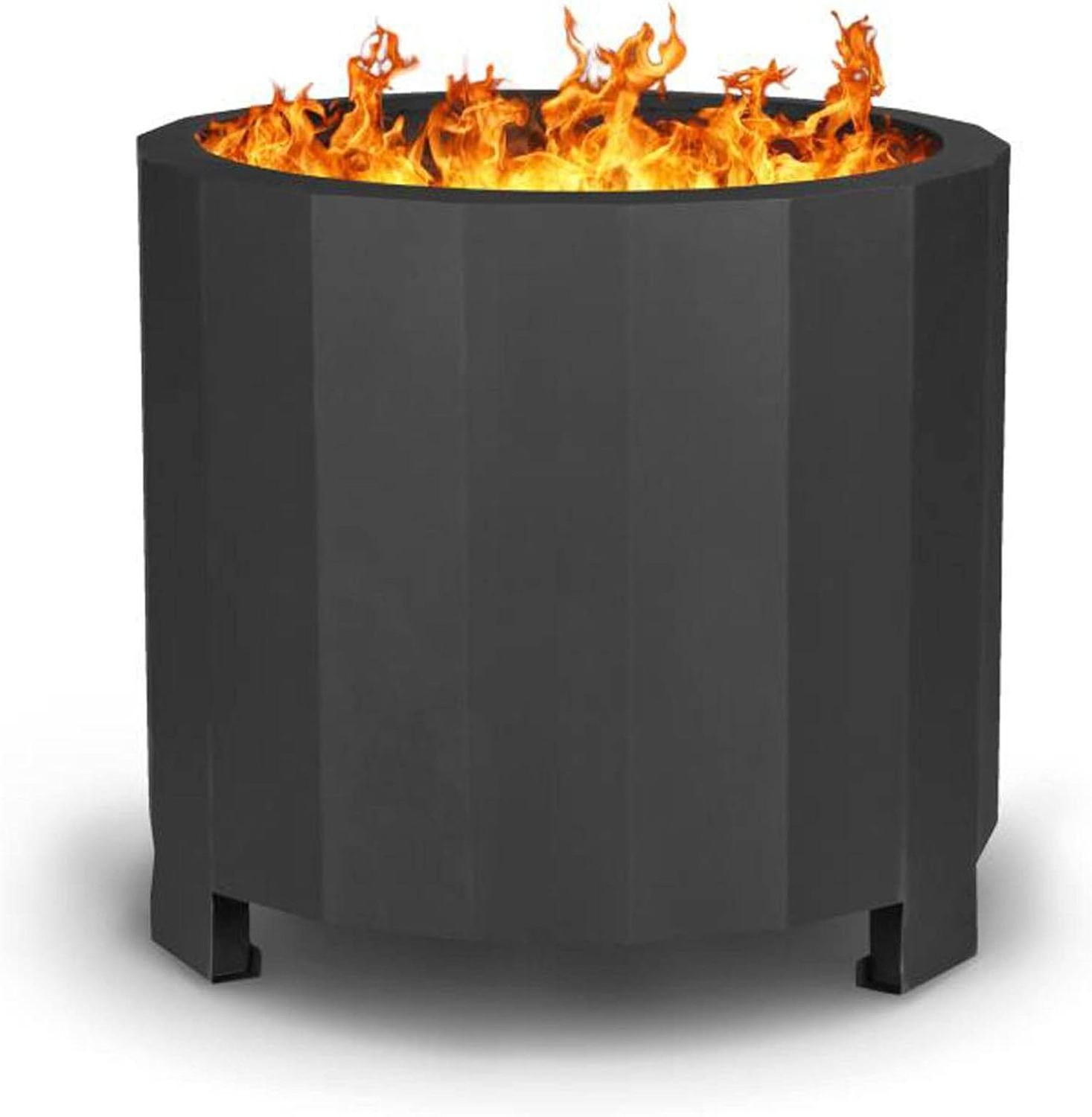 Wholesale Black Firepit Stove Camping natural Wood Burning Portable Camping  Smokeless Outdoor Fire Pits