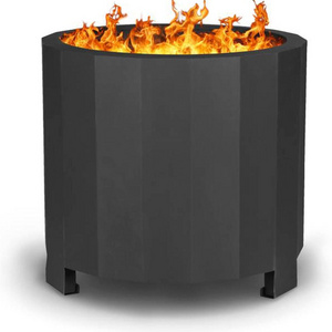 Wholesale Black Firepit Stove Camping natural Wood Burning Portable Camping  Smokeless Outdoor Fire Pits