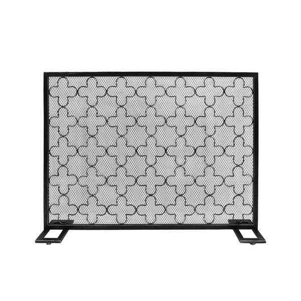 Modern Metal Fireplace Fireside Screen Fire Spark Guard Fireplace Fire Pit Screen