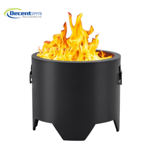 Portable Fireplace Out Door Eco-Friendly Fire Pit Cap Outdoor Modern Camping Steel Round Metal Fire Pits For Patio