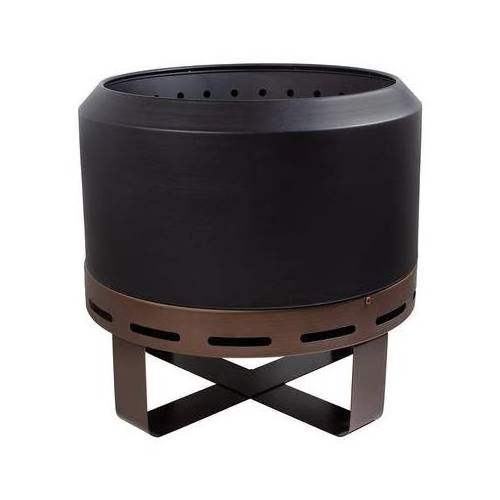 Patio Stove Wood Burning Barbecue Grill Round Outdoor smokeless Fire Pit