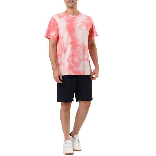 High Quality Men's tie dye t Shirts Custom logo Plus Size Men's tie dye T-shirts quick dry breathable tie dye t-shirts OEM