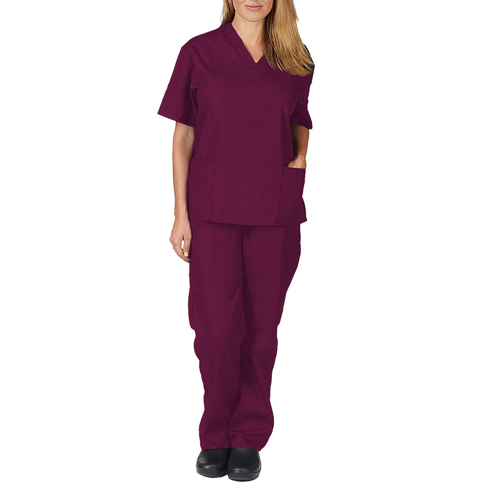 Short sleeve Green Medical Nursing Uniform scrub Sets Quick dry Medical Scrub Hospital dental Health uniform sets customized