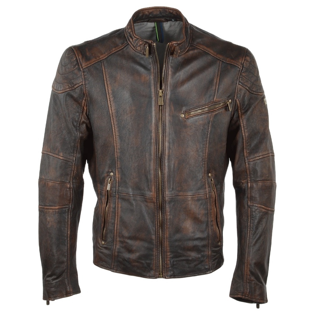 Wholesale Fashion Men Leather Jacket Fashion Men PU Leather Jacket High Quality Leather Jacket.