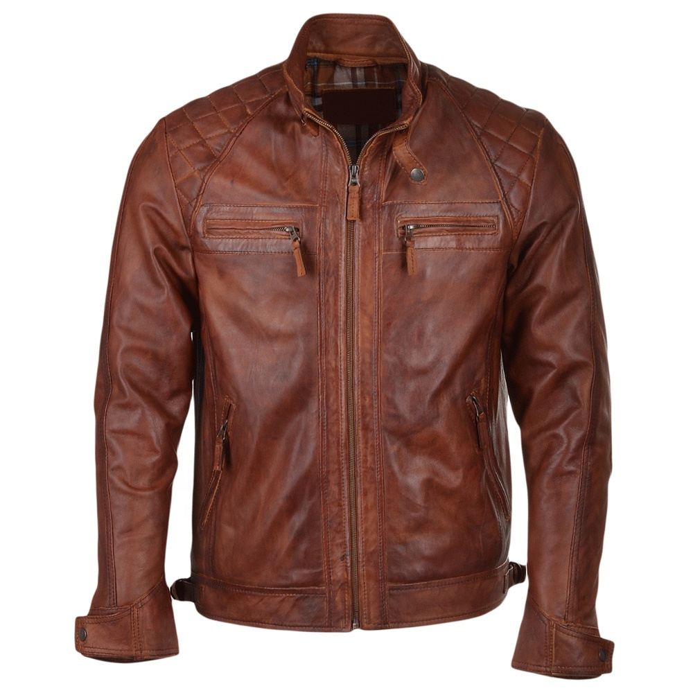 Wholesale Fashion Men Leather Jacket Fashion Men PU Leather Jacket High Quality Leather Jacket.