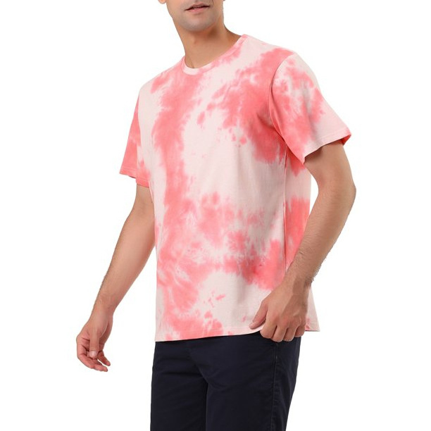 High Quality Men's tie dye t Shirts Custom logo Plus Size Men's tie dye T-shirts quick dry breathable tie dye t-shirts OEM