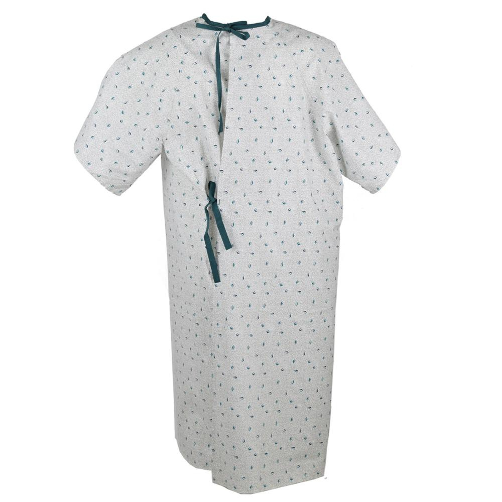 Latest Reusable Poly Cotton Medical Patient Gowns Quick dry breathable men's women's custom printing patient gowns customized