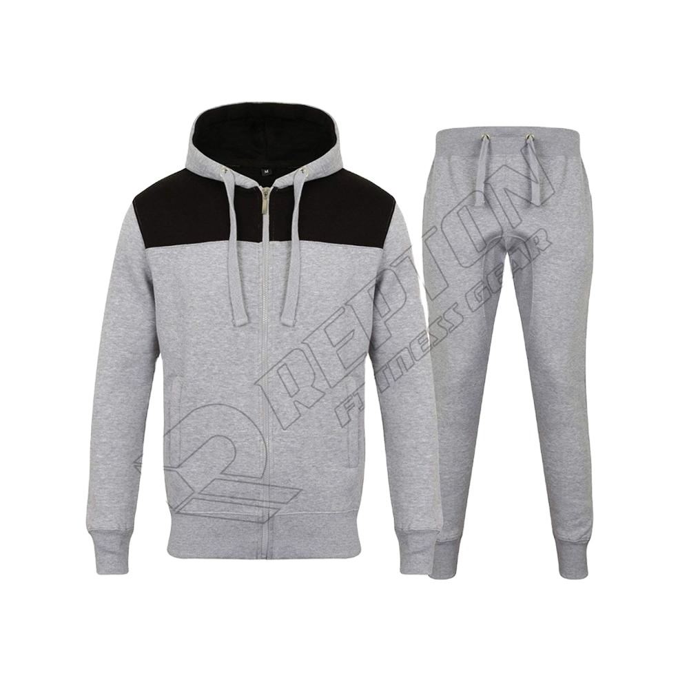 Custom Plain Fleece Tracksuits Men Slim Fit Tracksuit for Man Summer Sportswear Customized Adults New Design Track Suit 5days