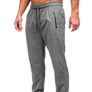 Comfortable men's sweat pants trousers loose fit cotton material quick dry custom color and size men's sweat pants wholesale