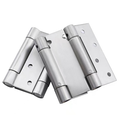 Furniture accessories stainless steel double action spring swing door hinge