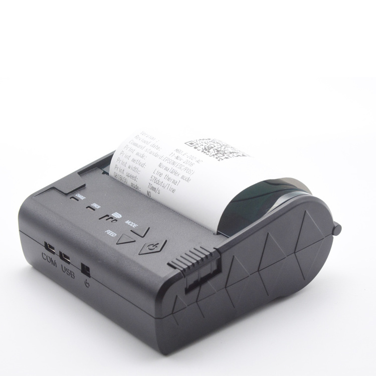 80mm bluetooth handheld wireless barcode receipt thermal printer for Android IOS win system with pos 80 printer thermal driver