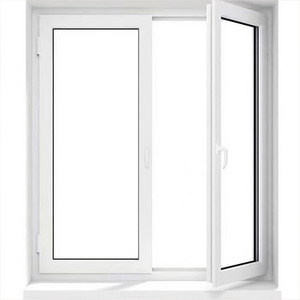 Modern Style Double Glazed Yinyl UPVC Windows And Doors Casement PVC Window For Italy