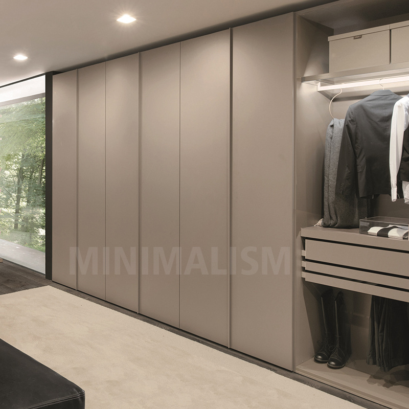 Hot Sell aluminium profile glass closet furniture cement wardrobe chinese wardrobe cheap closet