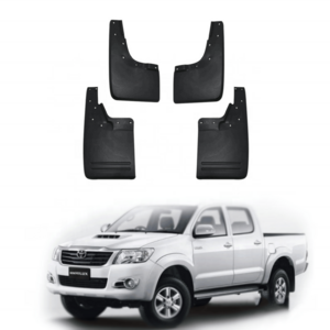 Fender Flare Mud Flap Truck Car Mud Flaps For Hilux Vigo 2005-2015 Mud Guard Pickup 4x4 Accessories