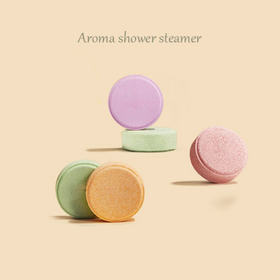 Wholesale Bath Steamers Sleep Essential Oils Private Label Crystal Perfume Aromatherapy Shower Steamer Tablets